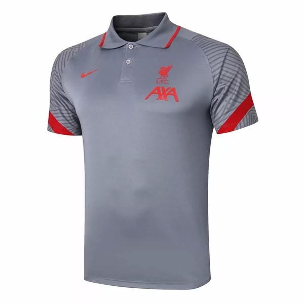 Polo Liverpool 2020-2021 Gris Claro